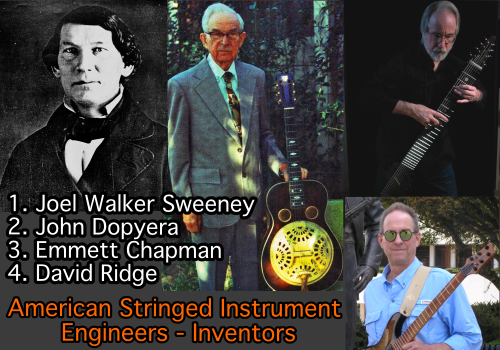photo of American stringed instrument inventors